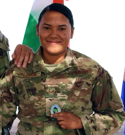 Senior Airman Alexis Jalomos Senior Airman Alexis Jalomos